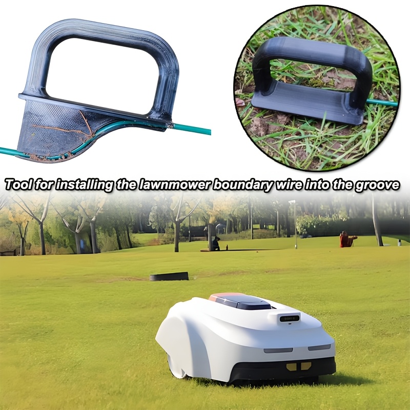 Robotic Lawn Mower Boundary Wire - 1Pc Universal Plastic Robotic Lawn Mower