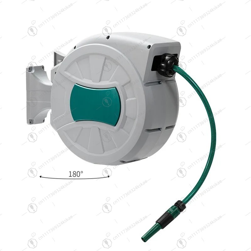 Garden Hose Reel Automatic Retractable 30M - Automatic Rewind Retractable Garden Hose Reel,