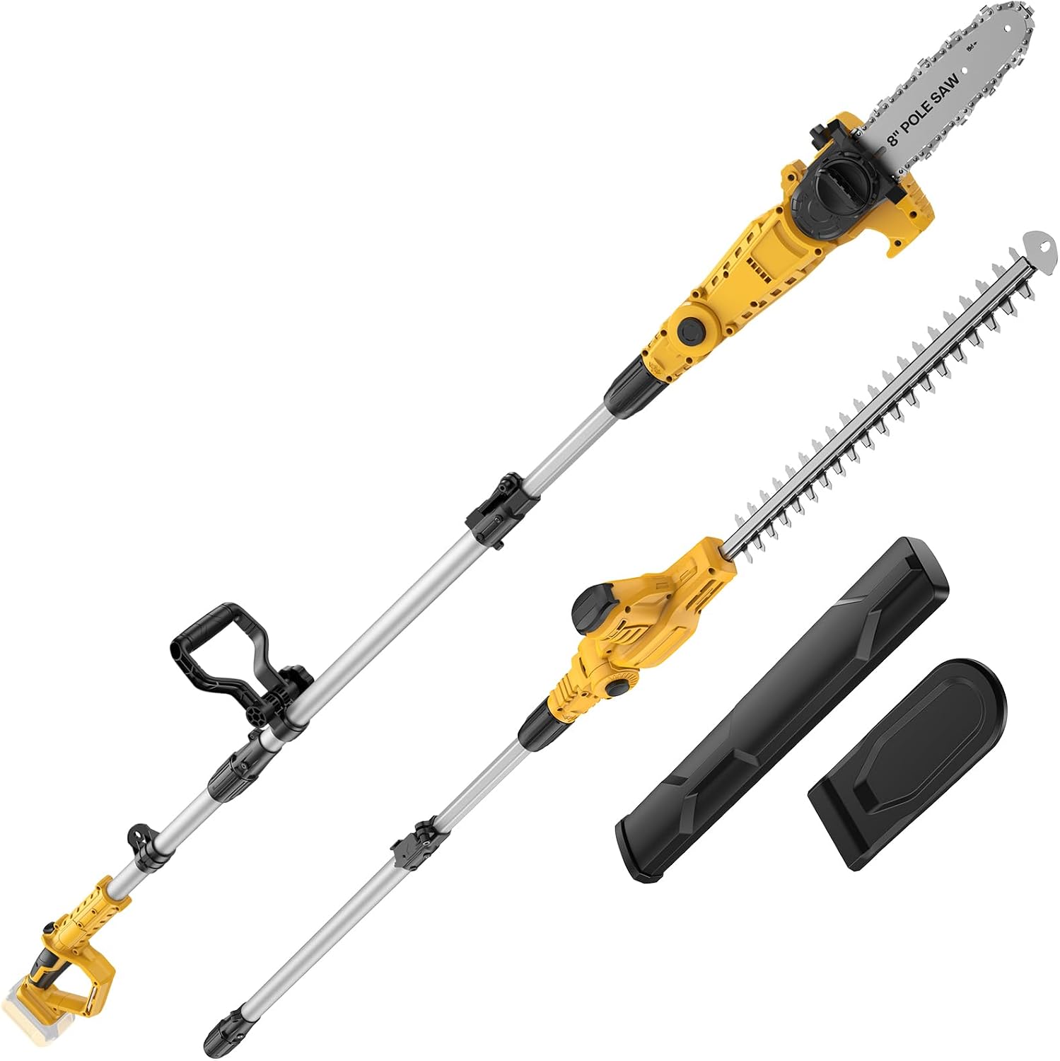 Cordless Hedge Trimmer Pole 2 In 1 - 2-in-1 Cordless Pole Saw & Pole