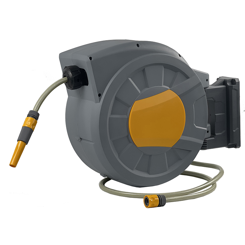Garden Hose Reel Automatic Retractable 30M - 30M Auto Wall Mounted Automatic Retractable