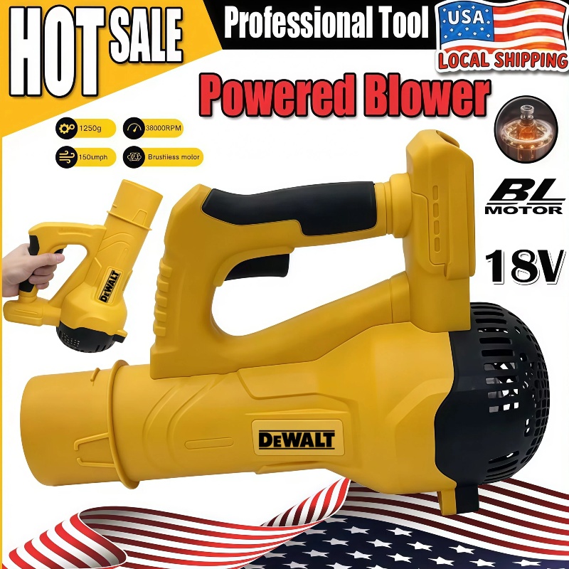 Cordless Leaf Blower Brushless 20V - DEWALT 38000RPM Cordless Air Blower Brushless