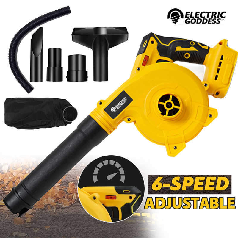 Cordless Leaf Blower Brushless 20V - Electric Goddess Cordless 2 in 1