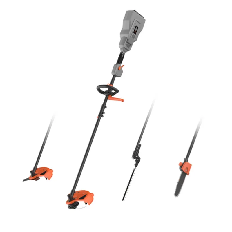 Cordless Hedge Trimmer Pole 2 In 1 - 40V Cordless 2*20V String Trimmer/Edger 4-in-1