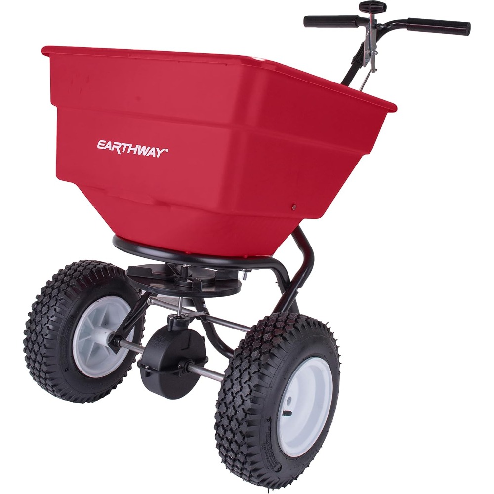 2170 Commercial 100 LB Broadca - đánh giá và giá Fertilizer Spreader Walk Behind Broadcast