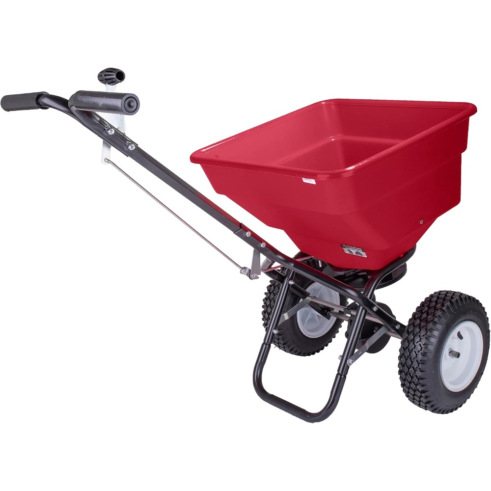 2170 Commercial 100 LB Broadca - đánh giá và giá Fertilizer Spreader Walk Behind Broadcast