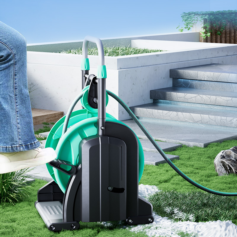 Automatic Yardworks 30M Hose S - đánh giá và giá Garden Hose Reel Automatic Retractable 30M