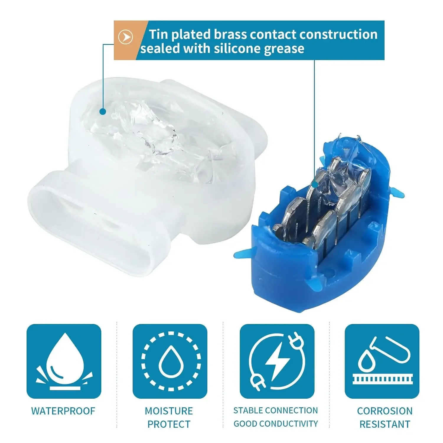 5/10/20pcs Cable Connector Gel - đánh giá và giá Robotic Lawn Mower Boundary Wire