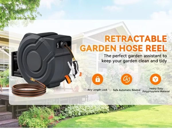 &For 30M Automatic Retractable - đánh giá và giá Garden Hose Reel Automatic Retractable 30M