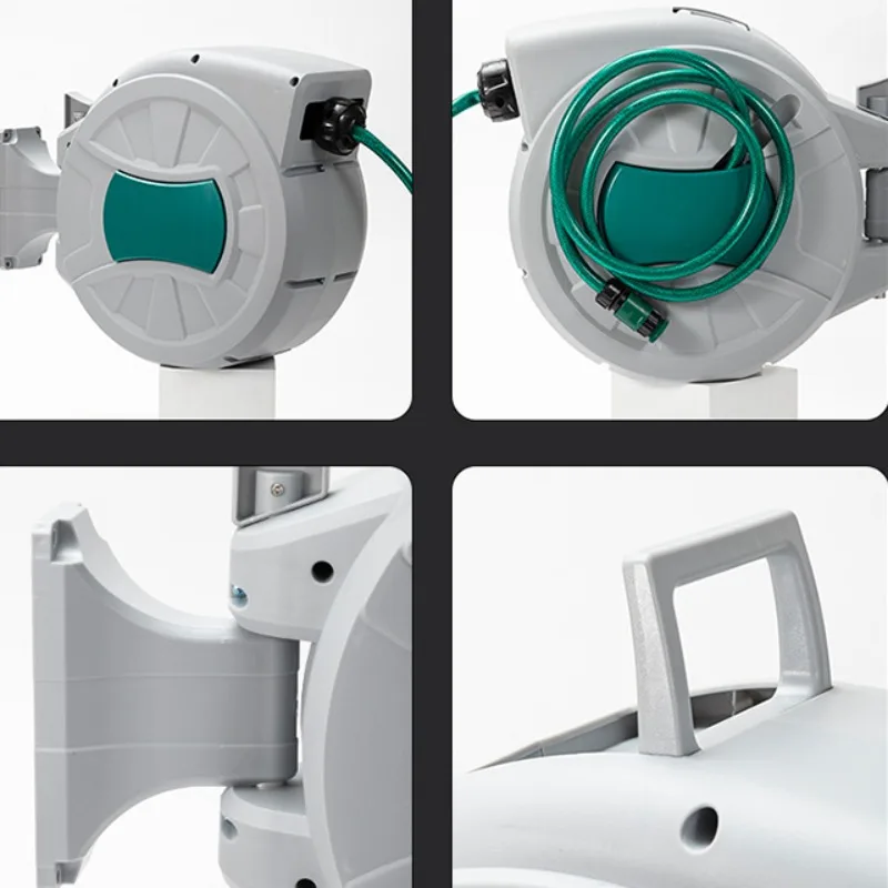 15m 25m 30m Retractable Water  - đánh giá và giá Garden Hose Reel Automatic Retractable 30M