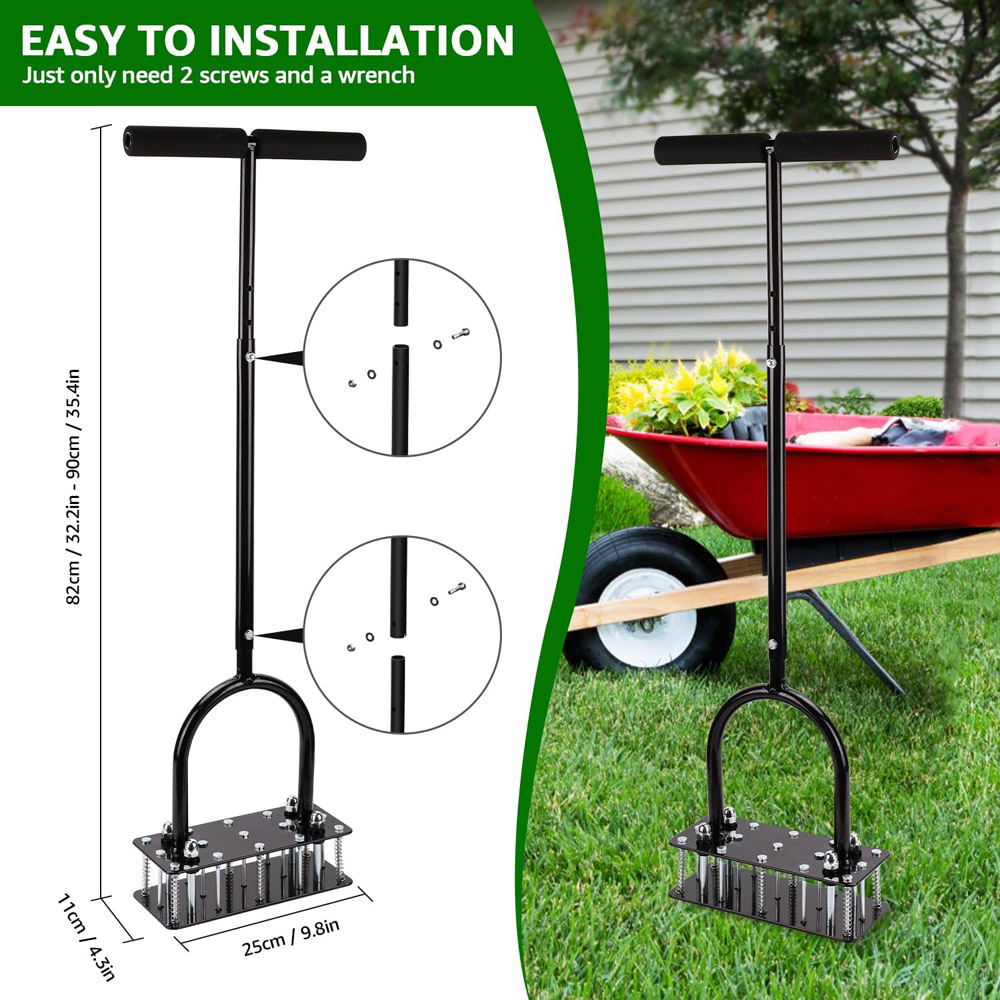 2026 Lawn Aerator, Automatic D - đánh giá và giá Lawn Aerator Shoes Spikes Heavy Duty