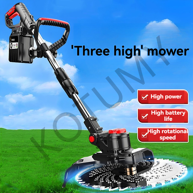 Brushless Electric Lawn Mower  - đánh giá và giá Brushless Cordless Grass Trimmer 21V