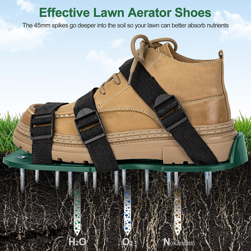 1 Pair Lawn Aerator Shoes for  - đánh giá và giá Lawn Aerator Shoes Spikes Heavy Duty