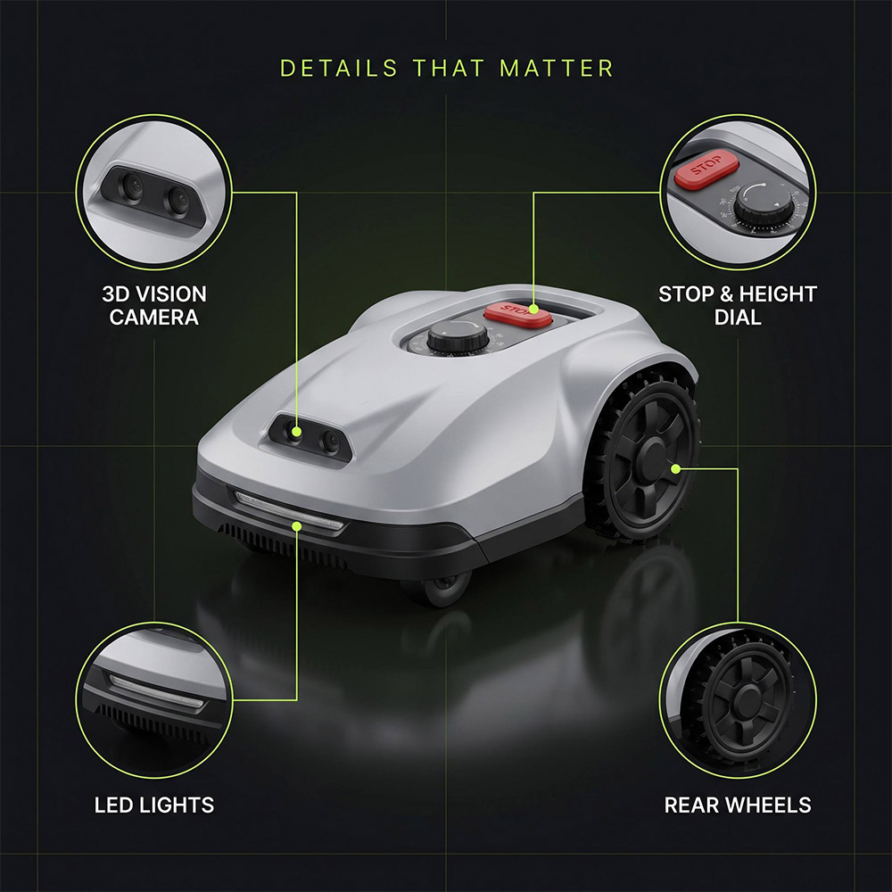 Customized Smart Robotic Lawn  - đánh giá và giá Smart Automatic Lawn Mower App