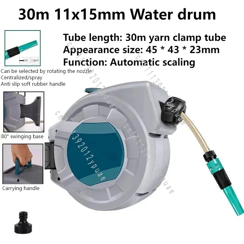 30M Automatic Retractable Hose - đánh giá và giá Garden Hose Reel Automatic Retractable 30M