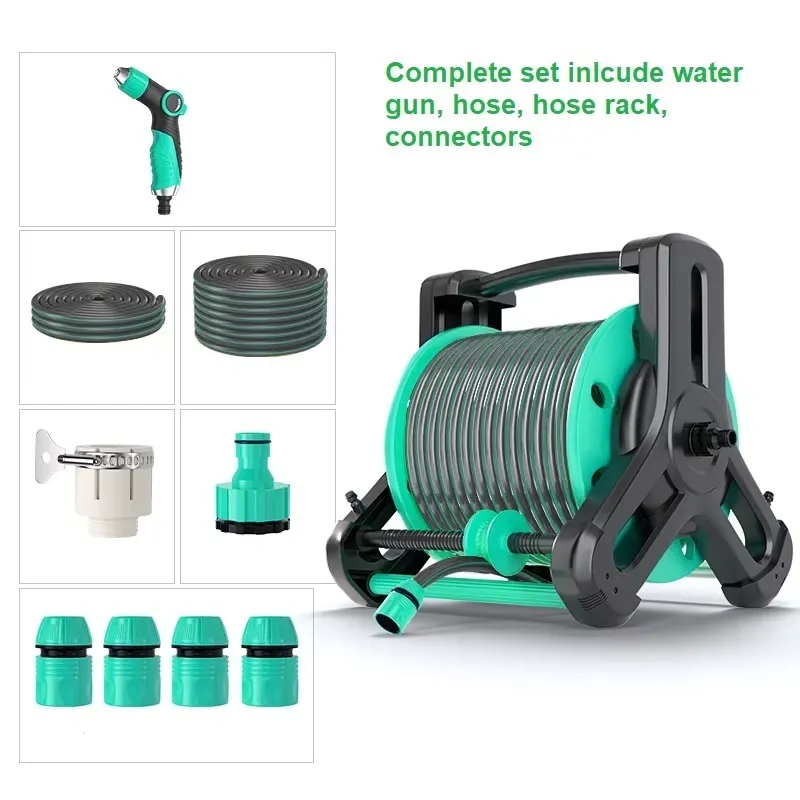 for 20m 30m 40m Wall Mounted A - đánh giá và giá Garden Hose Reel Automatic Retractable 30M
