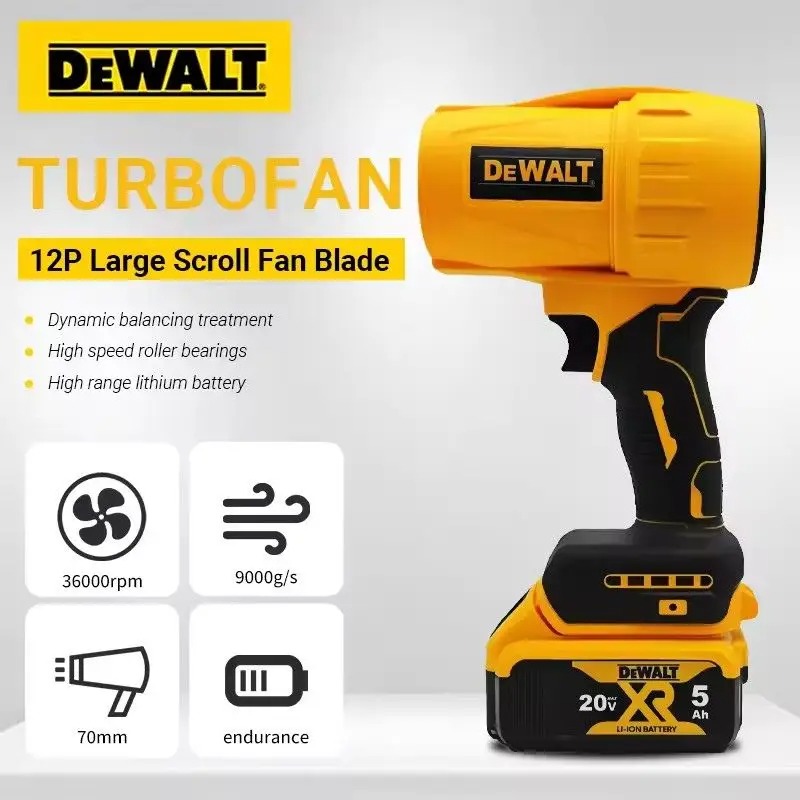Dewalt Brushless Turbo Fan Lea - đánh giá và giá Cordless Leaf Blower Brushless 20V