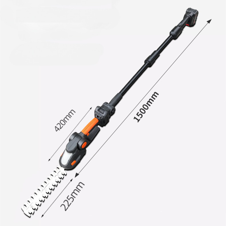 Long Pole 2 in 1 Handheld Hedg - đánh giá và giá Cordless Hedge Trimmer Pole 2 In 1