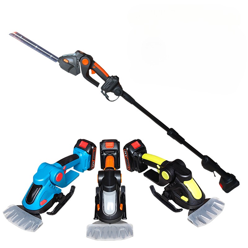 Long Pole 2 in 1 Handheld Hedg - đánh giá và giá Cordless Hedge Trimmer Pole 2 In 1