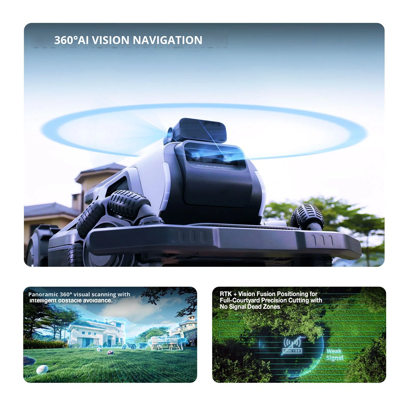 TRON Smart Lawn Mower Robot No - đánh giá và giá Robotic Lawn Mower Boundary Wire