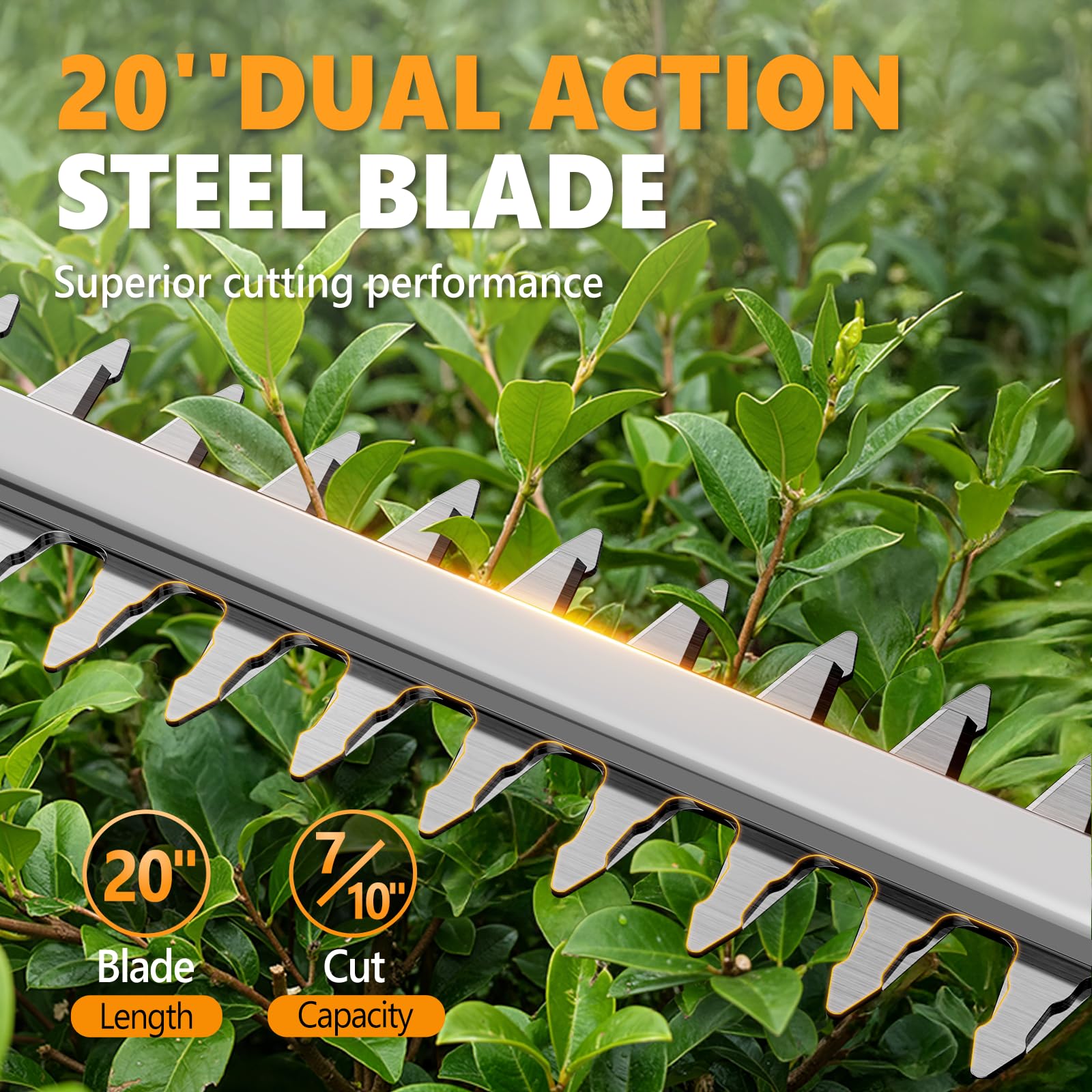 20V 2-in-1 Cordless Pole & Han - đánh giá và giá Cordless Hedge Trimmer Pole 2 In 1