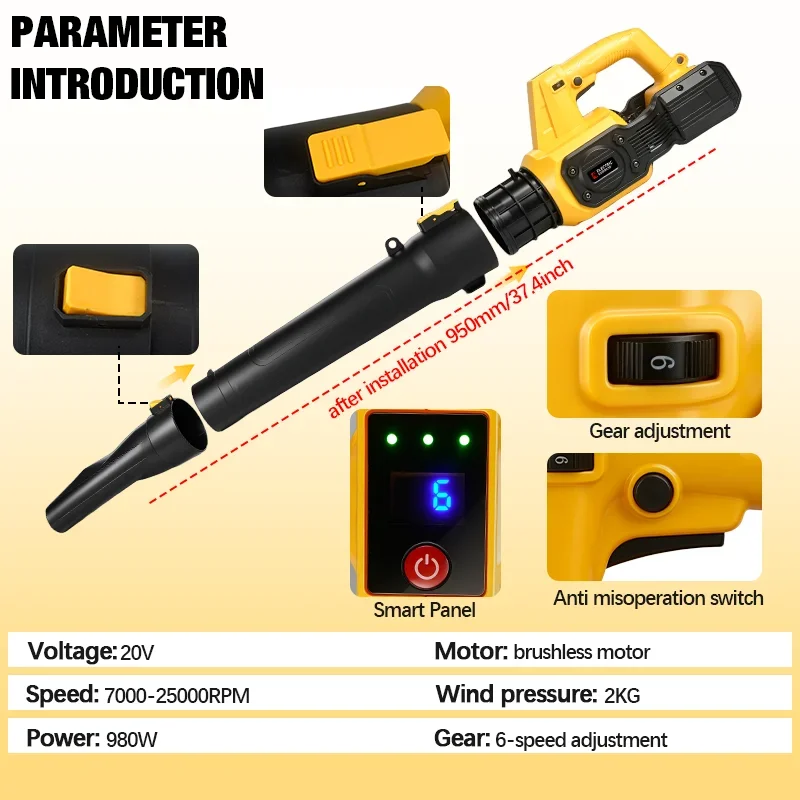 Electric Goddess Brushless Ele - đánh giá và giá Cordless Leaf Blower Brushless 20V
