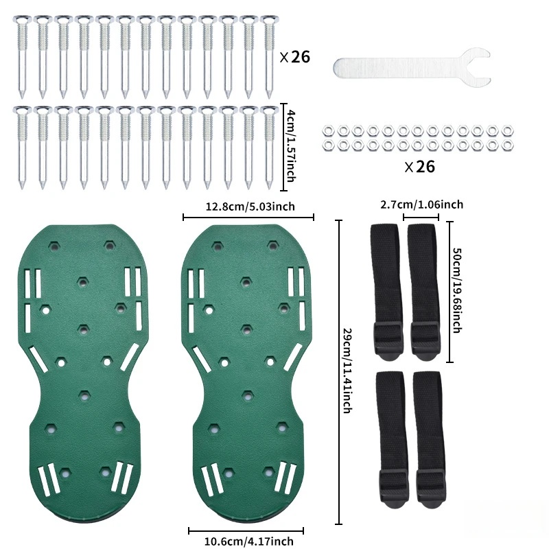 Adjustable Spiked Lawn Aerator - đánh giá và giá Lawn Aerator Shoes Spikes Heavy Duty