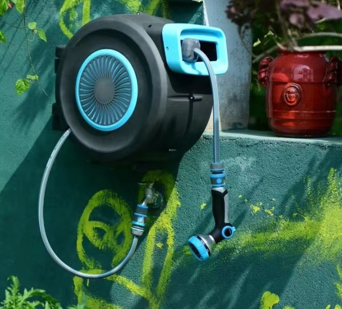 China Automatic Return 20m/30m - đánh giá và giá Garden Hose Reel Automatic Retractable 30M