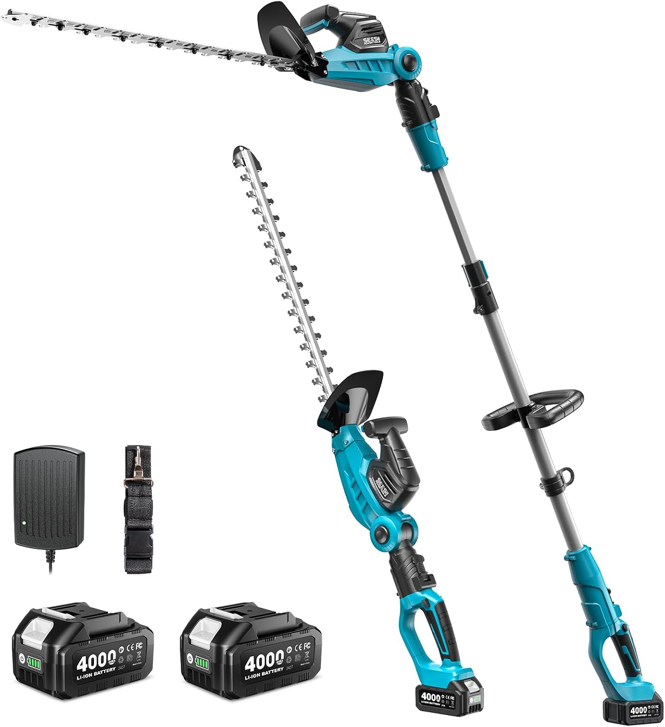 20V 2-in-1 Cordless Hedge Trim - đánh giá và giá Cordless Hedge Trimmer Pole 2 In 1
