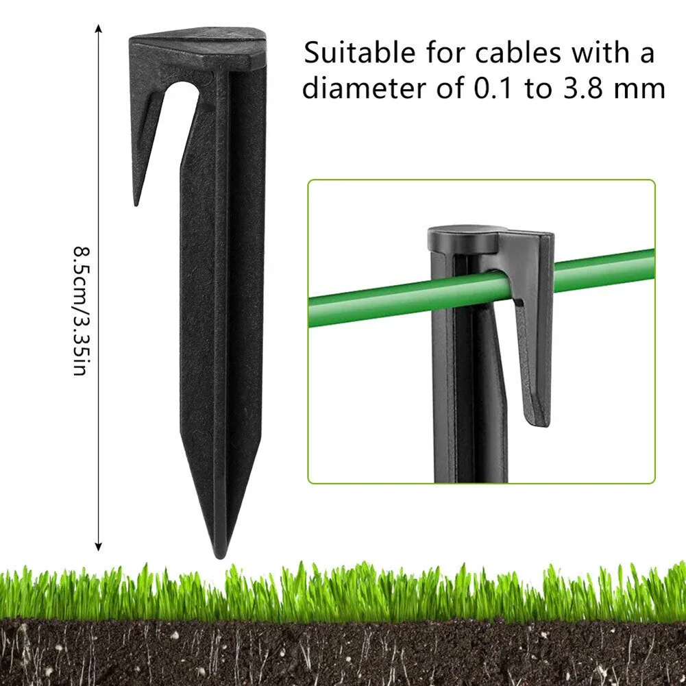 50pcs Lawn Mower Boundary Pegs - đánh giá và giá Boundary Wire Cable Peg Nails Lawn