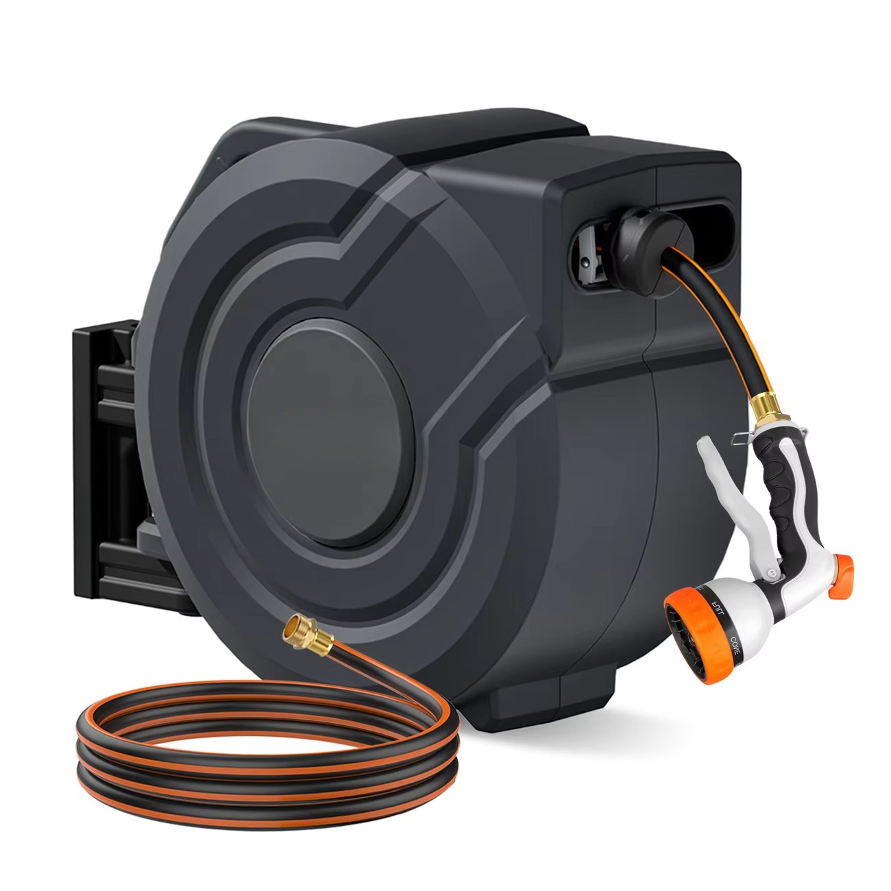 NEOTEC 1/2 30M Industrial Retr - đánh giá và giá Garden Hose Reel Automatic Retractable 30M