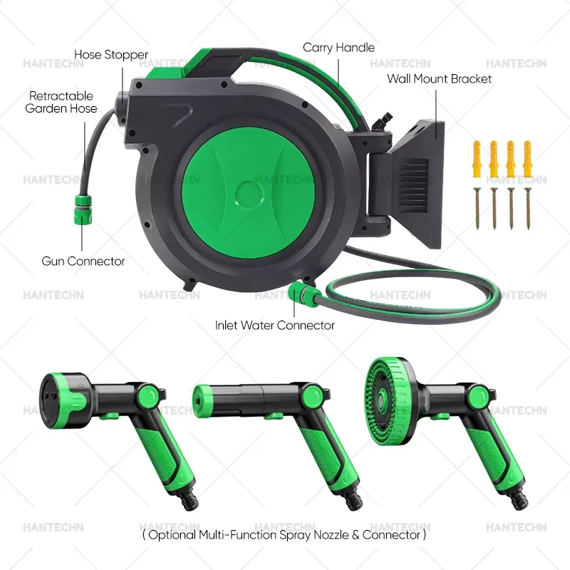 for Hantechn Automatic Retract - đánh giá và giá Garden Hose Reel Automatic Retractable 30M