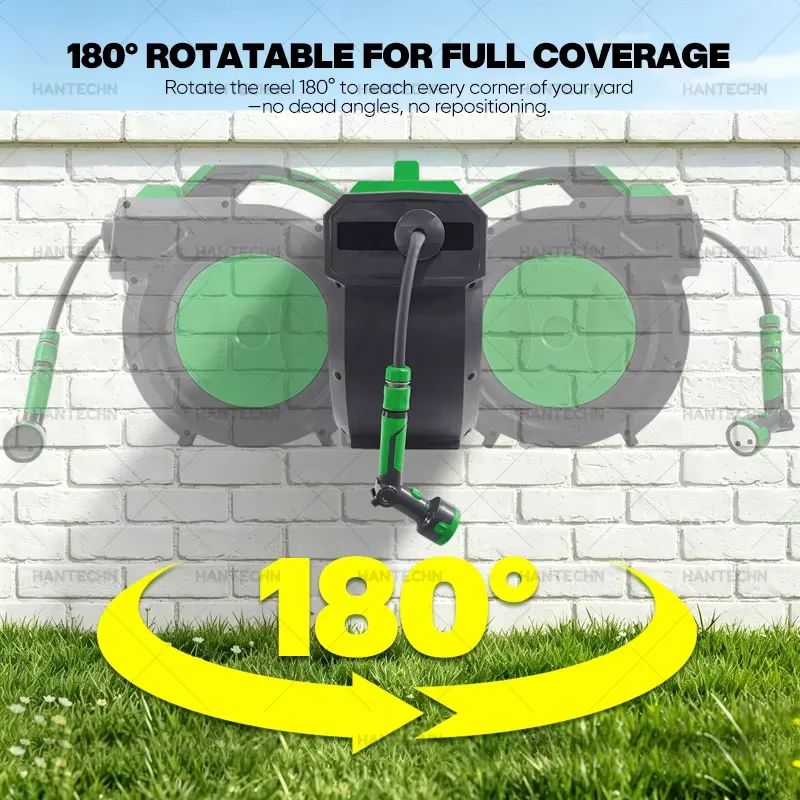 for Hantechn Automatic Retract - đánh giá và giá Garden Hose Reel Automatic Retractable 30M