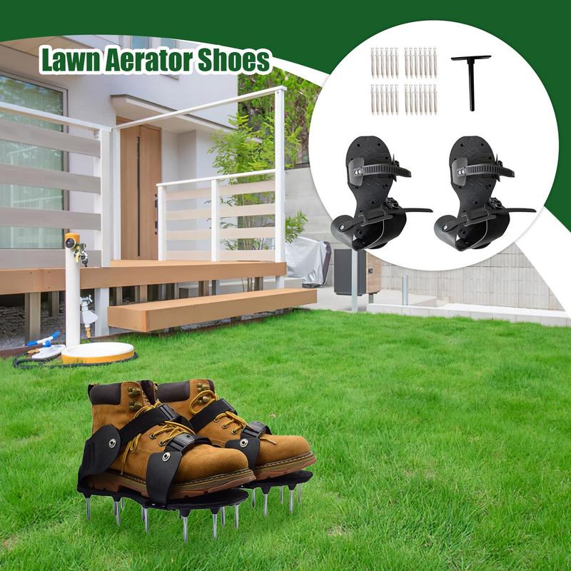 Aerate Shoes Lawn Aerator Shoe - đánh giá và giá Lawn Aerator Shoes Spikes Heavy Duty