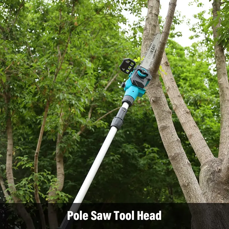 2-in-1 Cordless Pole Chainsaw  - đánh giá và giá Cordless Hedge Trimmer Pole 2 In 1