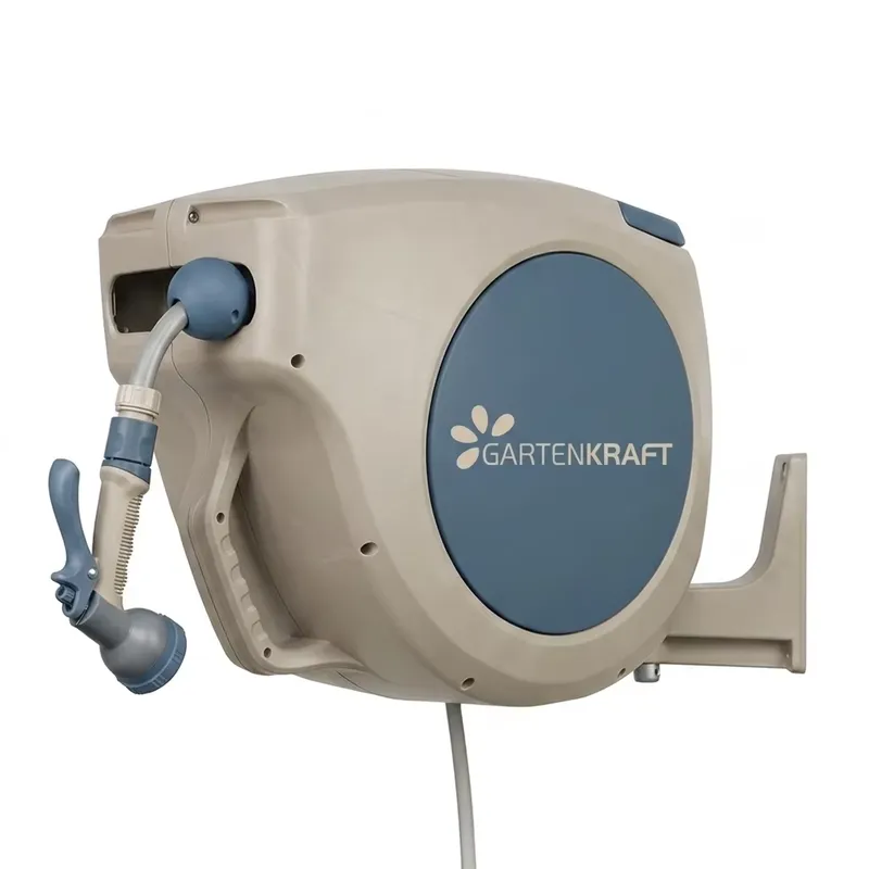 GARTENKRAFT RK-30S 30M Wall Mo - đánh giá và giá Garden Hose Reel Automatic Retractable 30M