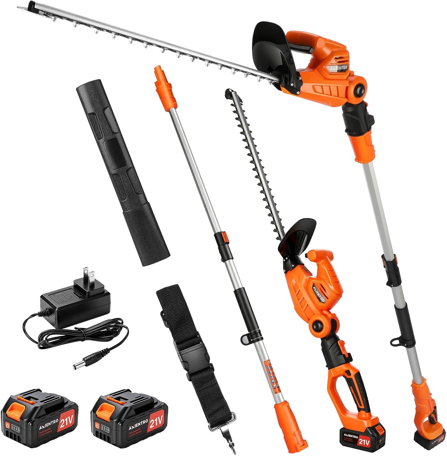 Cordless Hedge Trimmer with 2- - đánh giá và giá Cordless Hedge Trimmer Pole 2 In 1