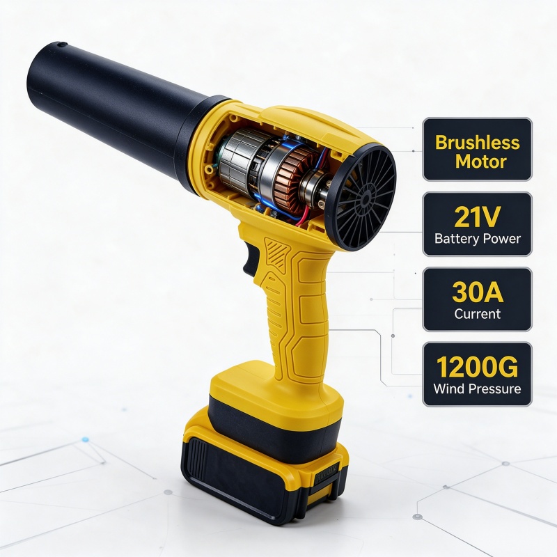 Brushless Cordless Leaf Blower - đánh giá và giá Cordless Leaf Blower Brushless 20V