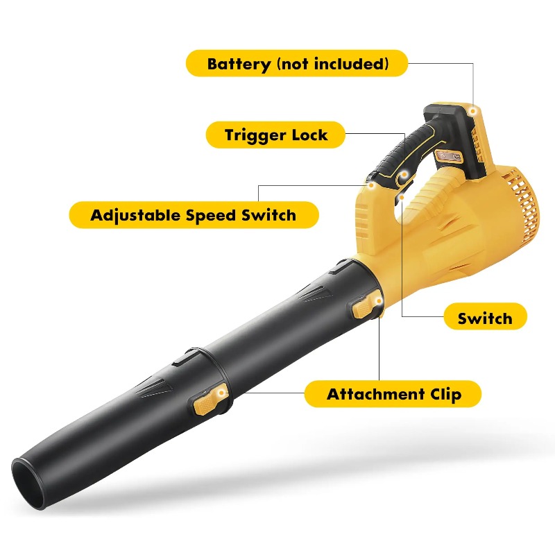 6 Variable Speed Cordless Leaf - đánh giá và giá Cordless Leaf Blower Brushless 20V