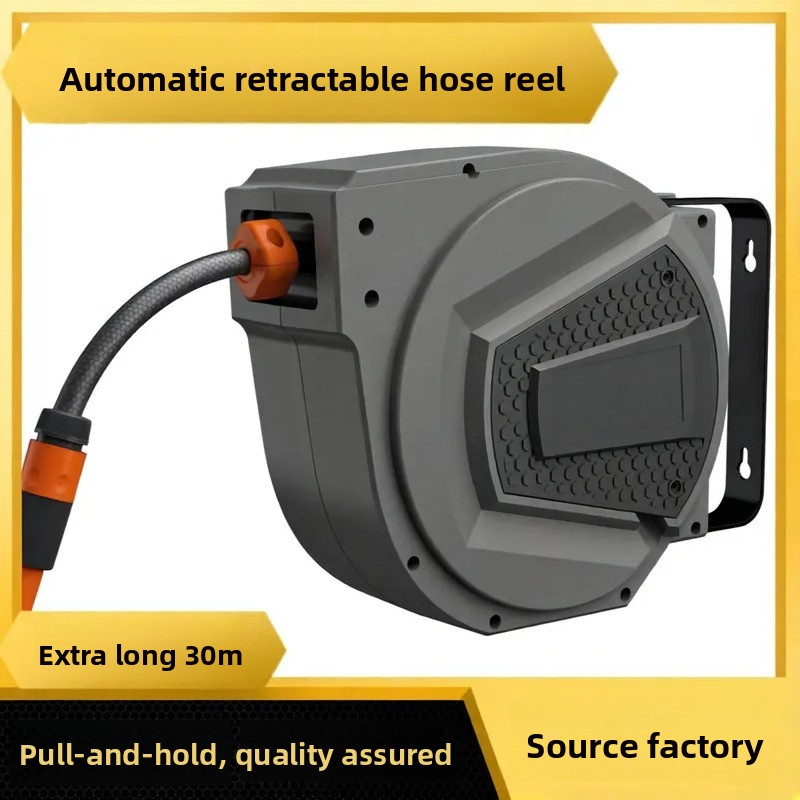 For 30m Automatic Retractable  - đánh giá và giá Garden Hose Reel Automatic Retractable 30M