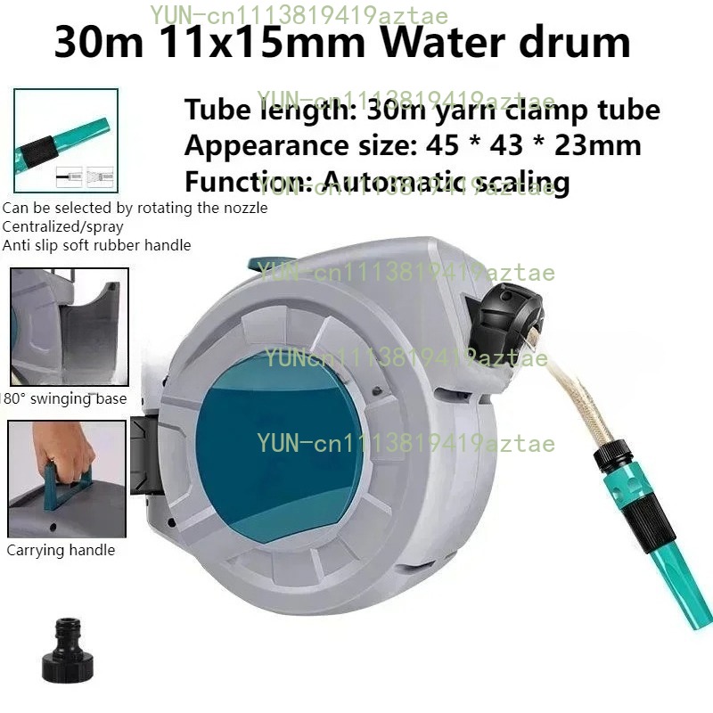 30M Automatic Retractable Hose - đánh giá và giá Garden Hose Reel Automatic Retractable 30M